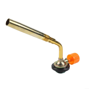 Soplete Metálico Portátil a Prueba de Viento para Cocina, Encendedor de Casete con Cabezal de Pistola Pulverizadora - Product Image 1