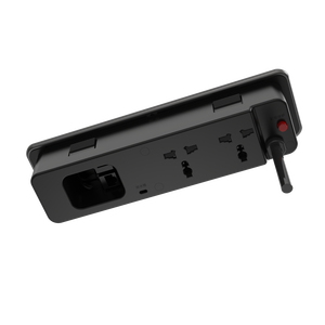 <span class=keywords><strong>Prise</strong></span> de bureau JOYE double face intégrée avec 4 prises universelles et couvercle coulissant USB-C PD20W 10A pour prises et fiches - Product Image 2