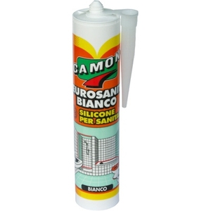 Silicone Acetico Antimuffa Bianco 280ml per Sanitari, Silicone Acetico Bianco Antimuffa 280ml - Product Image 1
