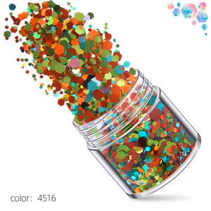 Brillo multicolor opcional con elegante polvo para tejer - Product Image 1