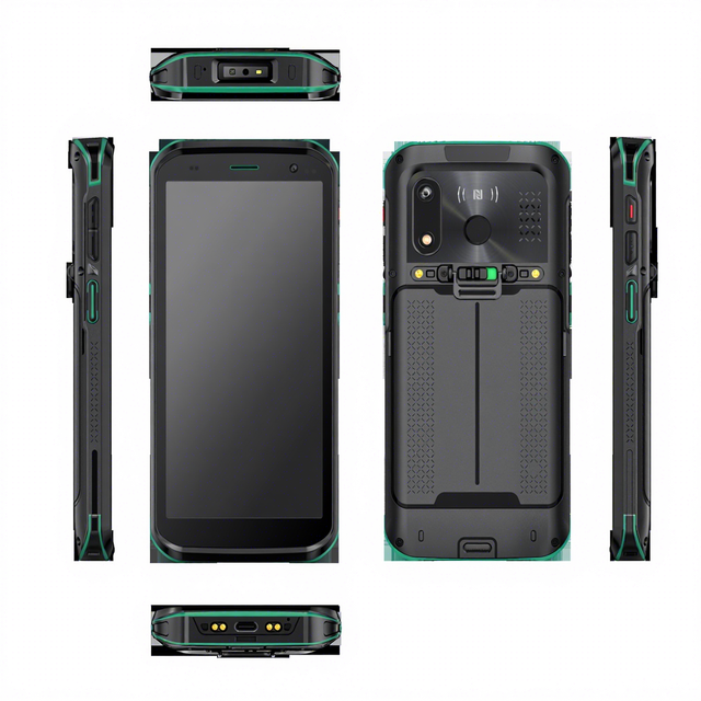 NORGEE Pdas Rugged Handheld Barcode Scanner NFC Reader Android Mobile Computer Octa-core 2.0GHz 5.45" Full HD+ 5000mAh Battery