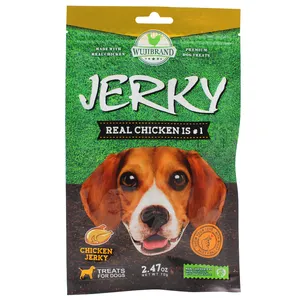 Delicioso Saudável Pet Treat Fabricante Pato Jerky Dog Snack Alta Proteína Baixa Gordura Pato Tiras Natural Dog Treats