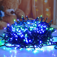 Ornement de décoration de Noël étanche IP44 multiple fonctionnel 600L RGB led guirlande lumineuse guirlandes lumineuses