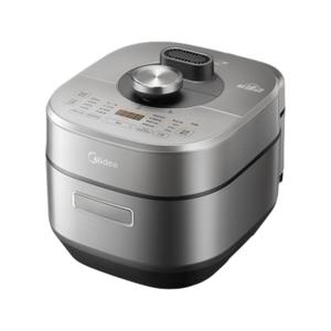 Olla a Presión Eléctrica Midea de Acero Inoxidable, 1000W, Multifuncional, para Cocinar Arroz, con Función de Conservación del Calor, Color Gris Titanio - Product Image 2