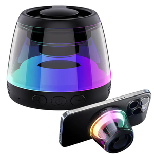 Popular moderno ABS magnético Cyberbluetooth portátil RGB <span class=keywords><strong>LED</strong></span> luz de noche <span class=keywords><strong>con</strong></span> reloj Plug-In Card Room Use - Product Image 2