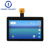 Pantalla Táctil Industrial de 11.6 Pulgadas, Resolución 1920*1080, Panel Táctil Capacitivo Negro con Interfaz USB