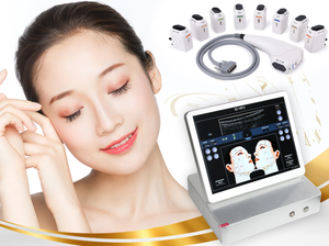 เครื่องมืออัลตราซาวด์ HIFU แบบ 3 มิติ สำหรับการรักษาเชิงพาณิชย์ พร้อมหัวตรวจหลายจุด ลดไขมัน กำจัดเหนียง ลดรูขุมขนโดยไม่ต้องผ่าตัด - Product Image 3