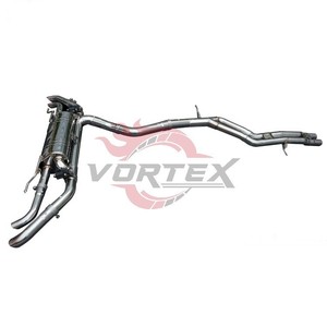 ท่อไอเสียแบบ Catback สแตนเลส Vortex พร้อมวาล์ว สำหรับ Audi Q7 3.0T ปี 2020-2024 ปลายท่อแบบ Quad Tips ตัวเชื่อมต่อแบบ Y รุ่น EA839 เชื่อม TIG พร้อมขาแขวน - Product Image 4