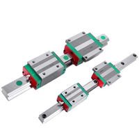 Rail de guidage linéaire CNC de haute qualité avec structure anti-poussière et roulement, longue durée de vie - Modèle HIWIN HGH pour un mouvement fluide