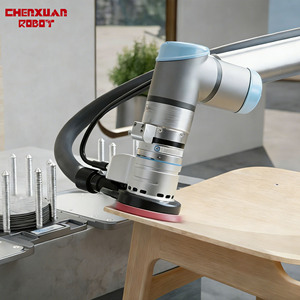 หุ่นยนต์ร่วมปฏิบัติงานสำหรับการขัดและขัดเงาอัตโนมัติ, โคบอทที่ยืดหยุ่นสำหรับการตกแต่งพื้นผิวไม้และโลหะ - Product Image 3