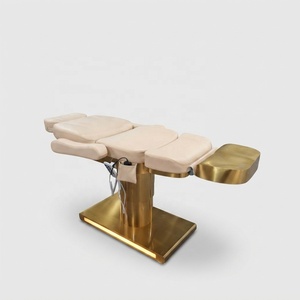<span class=keywords><strong>Table</strong></span> de traitement électrique ergonomique moderne et réglable, en cuir et mousse à mémoire de forme, mobilier de spa et salon, lit de beauté - Product Image 2
