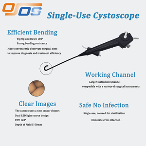 Xách tay nội soi Full HD linh hoạt cystoscope kỹ thuật số USB nội soi 400*400 pixel cho thú y sử dụng duy nhất - Product Image 3