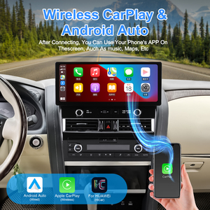 นาวีฮัว 15.9''วิทยุติดรถยนต์ระบบแอนดรอยด์มัลติมีเดียคาร์เพลย์ออโต้สเตอริโอ GPS DSP เครื่องเล่นดีวีดีสำหรับนิสสัน พาโทรล Y62 QX80 อาร์มาดา 2012-2020 - Product Image 5