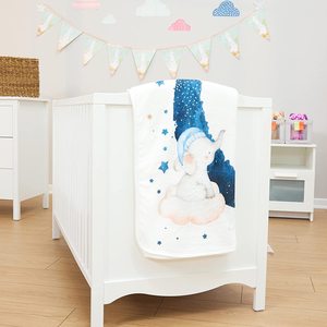 Suave y acogedor Baby Shower registro regalo recién nacido fotografía mensual bebé hito manta para niños o niñas - Product Image 2