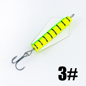 Señuelo Artificial VIB Devil Fish para Pesca de Trucha, Tipo Gusano, de Largo Alcance, Hundimiento Rápido, con Anzuelos de Acero Inoxidable, para Agua Dulce - Product Image 3