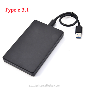 สนับสนุนUASPภายนอก 2.5 นิ้วSATA Hard Disk Drive EnclosureประเภทC USB <span class=keywords><strong>3.1</strong></span> HDD SSDกรณีฮาร์ดดิสก์rack - Product Image 1