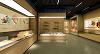 Stand d'exposition personnalisé pour salles d'exposition et événements commerciaux avec un design modulaire