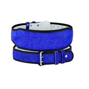 เข็มขัดยกน้ำหนักหนังระบายอากาศ4นิ้วเข็มขัดยกน้ำหนักออกแบบโลโก้ได้ตามต้องการทนทานสำหรับเพาะกาย - Product Image 1