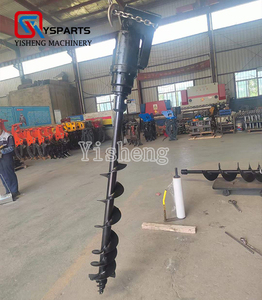 Máy xúc tập tin đính kèm chất lượng cao Máy xúc thủy lực Trái Đất Auger khoan nhà cung cấp cho Đóng cọc và đất Auger - Product Image 3