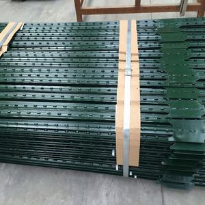 Postes de Acero Pintados de 6, 7 y 8 Pies para Cercas Agrícolas y de Granja - Product Image 1