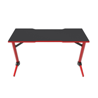 Échantillon gratuit Accessoires Tables de jeu sur PC Pliables Vidéo Ordinateur Moderne Cybercafé Console Image Bureau de jeu noir pour PC