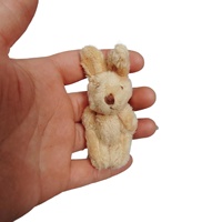 Petit lapin en peluche articulé - Lapin miniature créatif pour cadeaux promotionnels et faveurs de fête