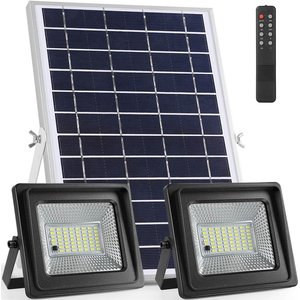 Focos y Proyectores Solares LED ABS para Exteriores IP66, Panel de 300W/100W - Product Image 1