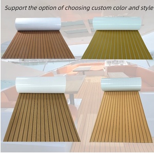 Bán buôn EVA chống UV Marine chống trượt du thuyền Mat EVA bọt Faux tếch Marine thuyền boong tấm du thuyền thuyền sàn cho tàu thuyền - Product Image 5