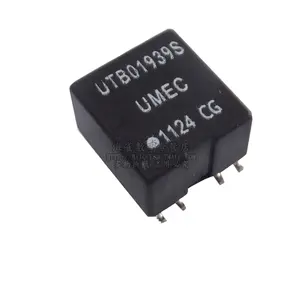 TG-UTB01939S transformador de três fios umec, transformador de 1: 2: 2 entradas, saída 10uh, componente eletrônico novo ic