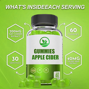 Caramelle Gommose all'Aceto di Mele OEM/ODM, Allevia il Disagio Correlato alla Gotta, Integratori Antiossidanti ACV - Product Image 4