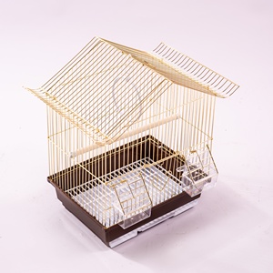 Cage pour animaux de compagnie de qualité supérieure, simple, en acier inoxydable, pour l'élevage des perroquets - Product Image 2