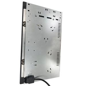 Placa de Cocción Eléctrica con Superficie de Cerámica, Placa de Inducción Integrada, Placa Eléctrica, Cocina Eléctrica Radiante de Doble Quemador - Product Image 3
