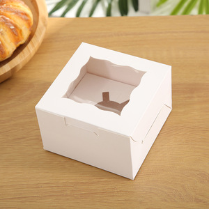 Groothandel Hoge Kwaliteit Hartvorm Holle Taartdoos Bakkerij Voedselverpakking Karton Brood Afhaalmaaltijden Verpakkingsdozen - Product Image 3