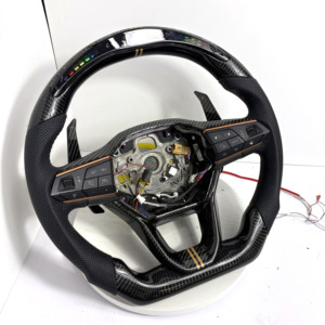 Volante de Fábrica para Seat Alhambra, León, Ateca, Ibiza, <span class=keywords><strong>Toledo</strong></span> MK3, Arona, Diseño en Forma de D - Product Image 2