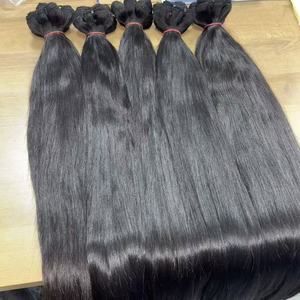 Lot de Cheveux Indiens Bruts, Cheveux Bouclés Vietnamiens Birmans, Tissage Humain à Tresser, Fermeture en Dentelle HD, Frontal, Extensions Adhésives, Cheveux en Vrac, <span class=keywords><strong>Blond</strong></span> 613 - Product Image 4