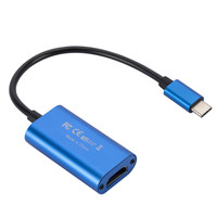Carte de capture vidéo Type-C, carte de capture vidéo et audio HDMI, boîte d'enregistrement en direct, stockage 4K pour ordinateur de bureau, ordinateur portable, moniteur, projecteur
