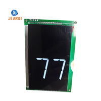 Panneau de contrôle à 2 chiffres négatif VA Black Lift Elevator LCD Floor Indicator avec rétroéclairage LED et affichage réfléchissant