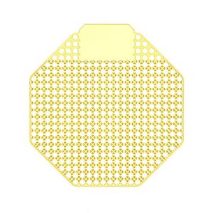 แผ่นรองปัสสาวะรูปหกเหลี่ยมดีไซน์ใหม่ กลิ่นหอม พร้อมโลโก้แบรนด์ ผลิตจากพลาสติก EVA ช่วยดับกลิ่น สำหรับโถปัสสาวะในห้องน้ำ - Product Image 5