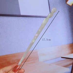 <span class=keywords><strong>Accessoire</strong></span> de coiffure à la mode, pince à cheveux en acétate, épingle à baguettes, accessoires pour femmes - Product Image 2