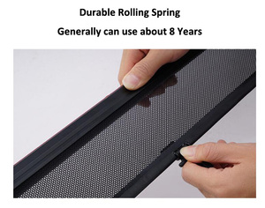 Parasol enrollable de lujo para coche, cortina lateral para ventana, personalizada, para <span class=keywords><strong>BMW</strong></span> X6, venta al por mayor, 4 Uds. - Product Image 5