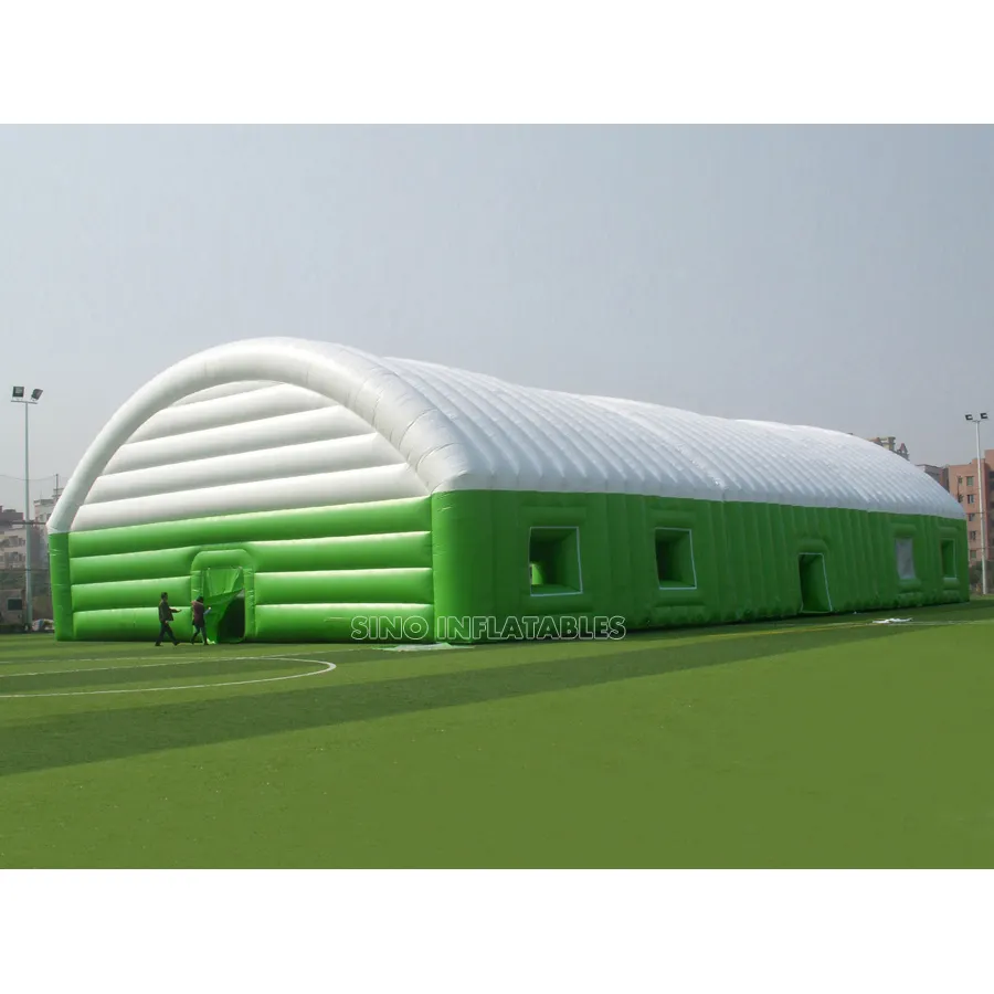 25X15 Meter Opblaasbare Party Tent Met Verwisselbare Windows, speeltuin Giant Sport Arena Tent N Deuren Uit Sino Springkussens