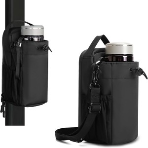 <span class=keywords><strong>Borsa</strong></span> da Palestra Multifunzionale Magnetica con Portabottiglie e Tasca per Cellulare, Comoda <span class=keywords><strong>Tracolla</strong></span> per Altri Sport - Product Image 1