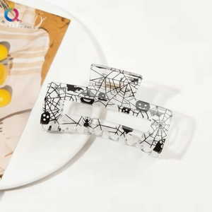 Trending Fashion glitterato con perline in tessuto per capelli mollette semplici da donna vendita all'ingrosso per decorazione di capelli per ragazze - Product Image 1