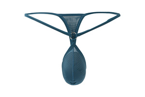 Sexy Perizoma <span class=keywords><strong>Mini</strong></span> Trasparente, Intimo da Sfilata di Moda, Mutandine Brasiliane Estreme con Schiena Aperta - Product Image 6