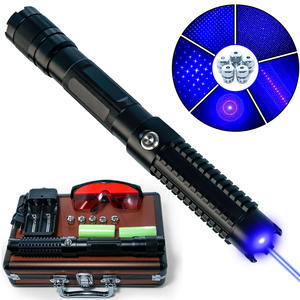 5-इन-1 प्रोजेक्शन हेड के साथ औद्योगिक ग्रेड ब्लू लेजर पॉइंटर. पेशेवर अनुप्रयोगों के लिए उच्च-तीव्रता बीम - Product Image 1