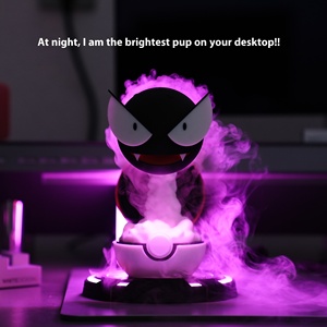 Humidificateur de nuit en forme d'elfe effrayant pour Halloween 2025, <span class=keywords><strong>boule</strong></span> d'elfe qui brille dans le noir, <span class=keywords><strong>figurine</strong></span> tendance, artisanat en plastique pour bijoux - Product Image 3