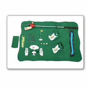 Ensemble de jouets de mini-golf pour enfants, <span class=keywords><strong>jeu</strong></span> de mini-golf portable intérieur/extérieur pour le <span class=keywords><strong>jeu</strong></span> en famille - Product Image 4