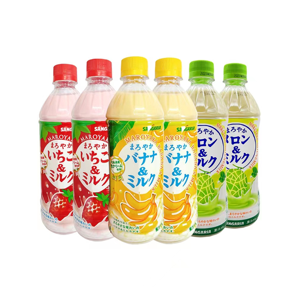 バナナミルクフレーバー500ml7up飲料ソフトドリンクエキゾチック