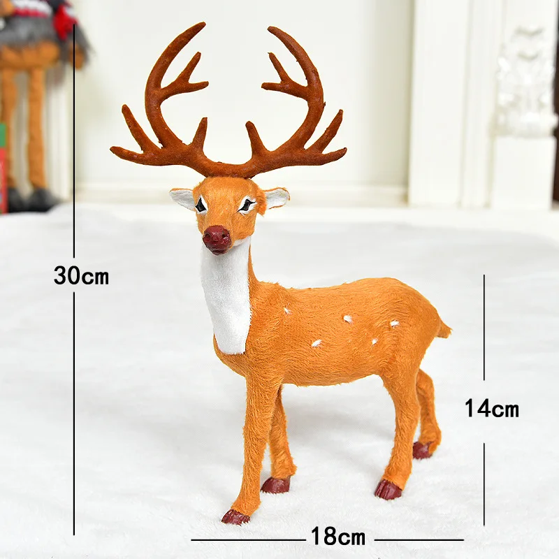 バッテリー式クリスマスギフトプレイミュージカル動くサンタトナカイと