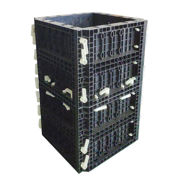 Wholesale Reusable Plastic Round Column Concrete Formwork Production Formwork /Hollow PP Plastic Formwork